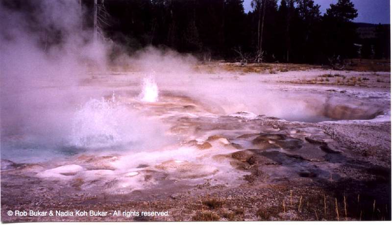 Bubbling Hot Spring