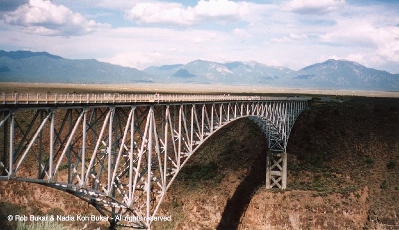 Bridge Over The Rio Grande, Taos